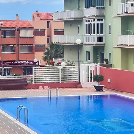 Terraza Del Sol Con Piscina En Candelaria
